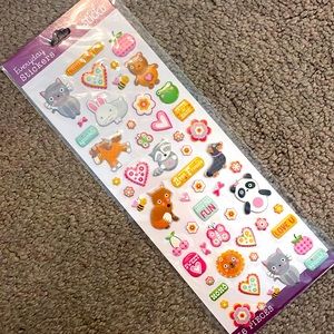 NWT Puffy cute stickers